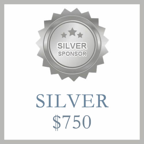 Silver Sponsor: $750